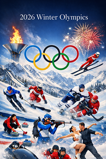 2026 Winter olympic poster