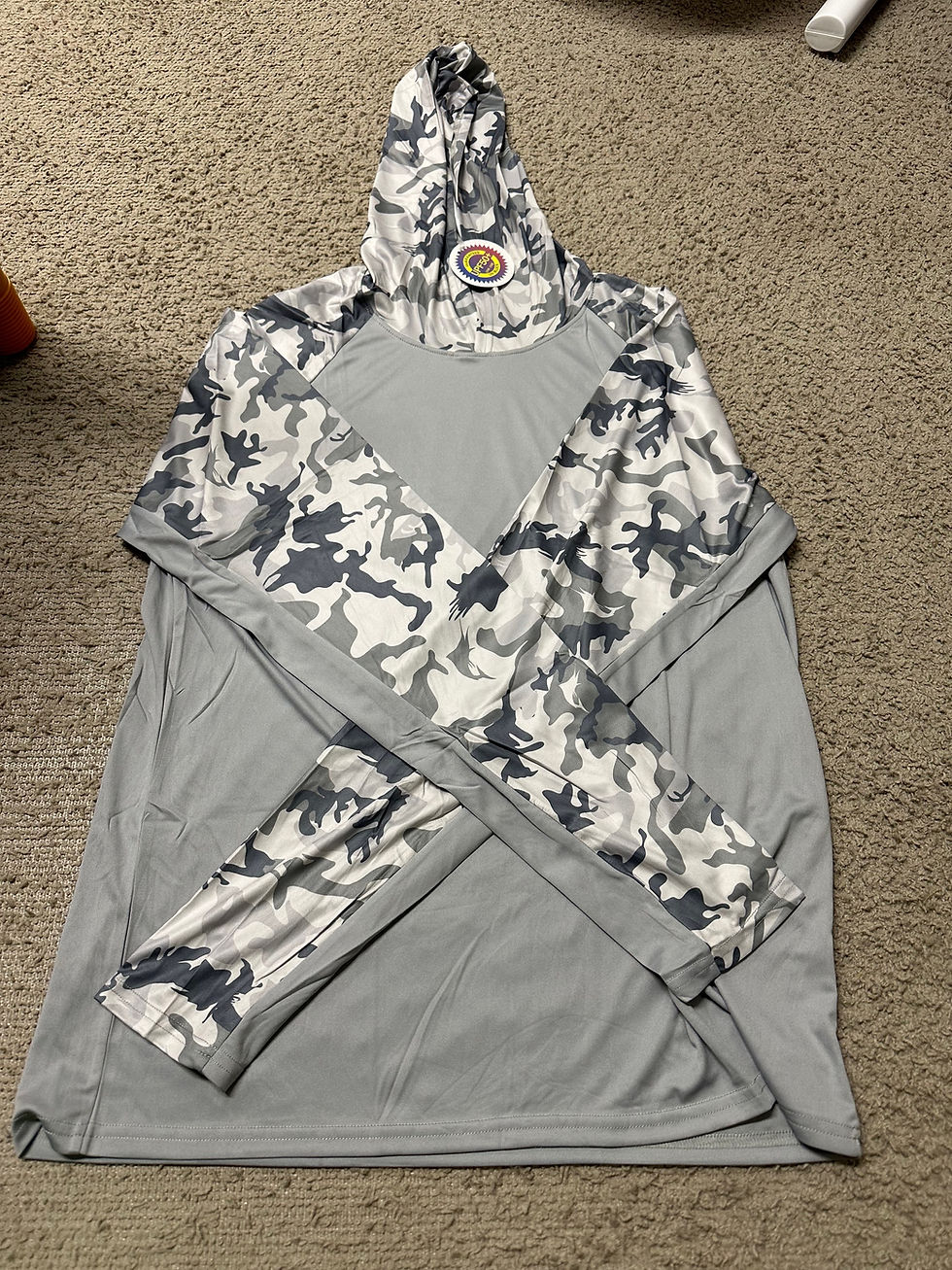 Thumbnail: Hooded long sleeve UV shirts