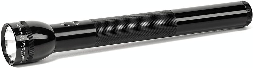 Thumbnail: Maglite Heavy-Duty Incandescent 4-Cell D Flashlight in Display Box, Black