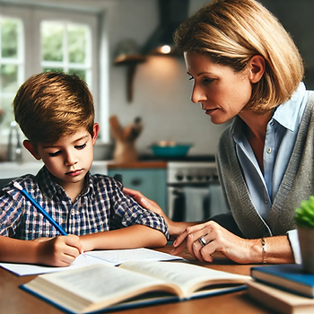 Child stressed and parent not sure how to help
