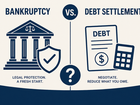 Is Bankruptcy Better Than Debt Settlement?