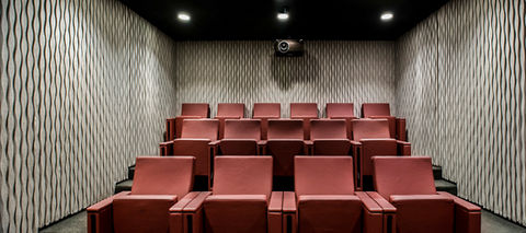 Office block screening room