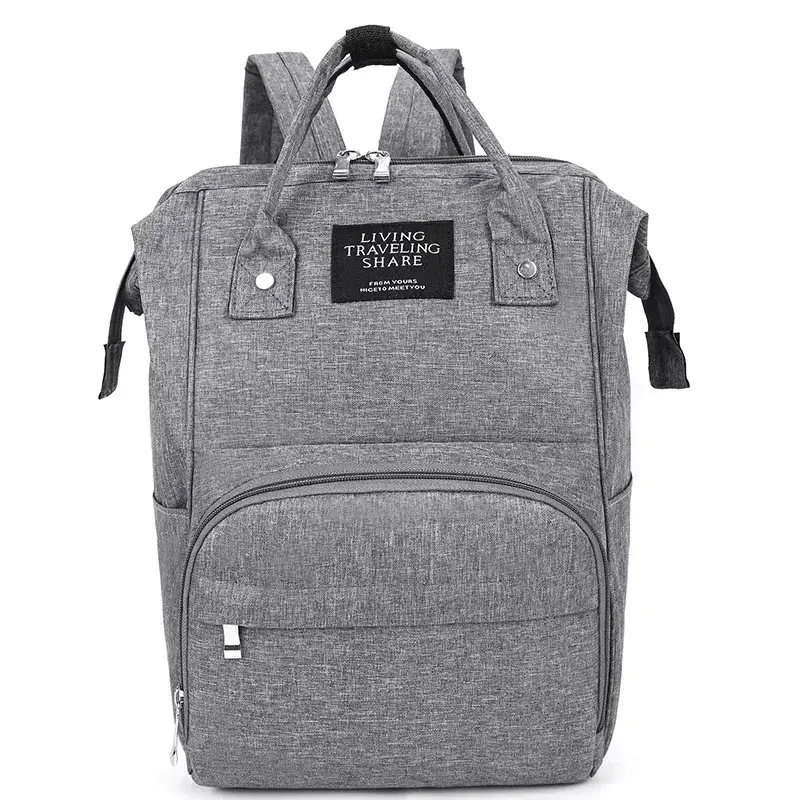 Thumbnail: Large Waterproof Diaper Backpack with Multiple Compartments for Moms