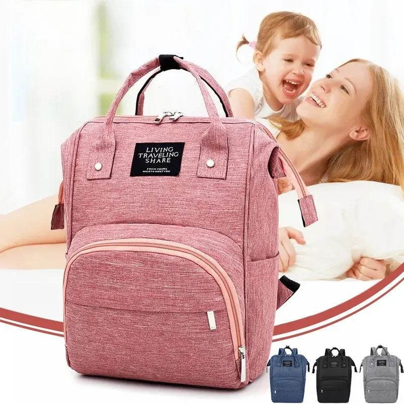 Nappy Backpack Diaper Bag Mummy Large Capacity Bags Mom Baby Multi-Function