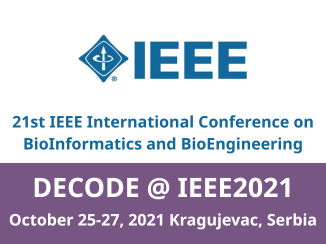 Partner BioIRC at the 21st International Conference on Bioinformatics and Bioengineering (BIBE2021)