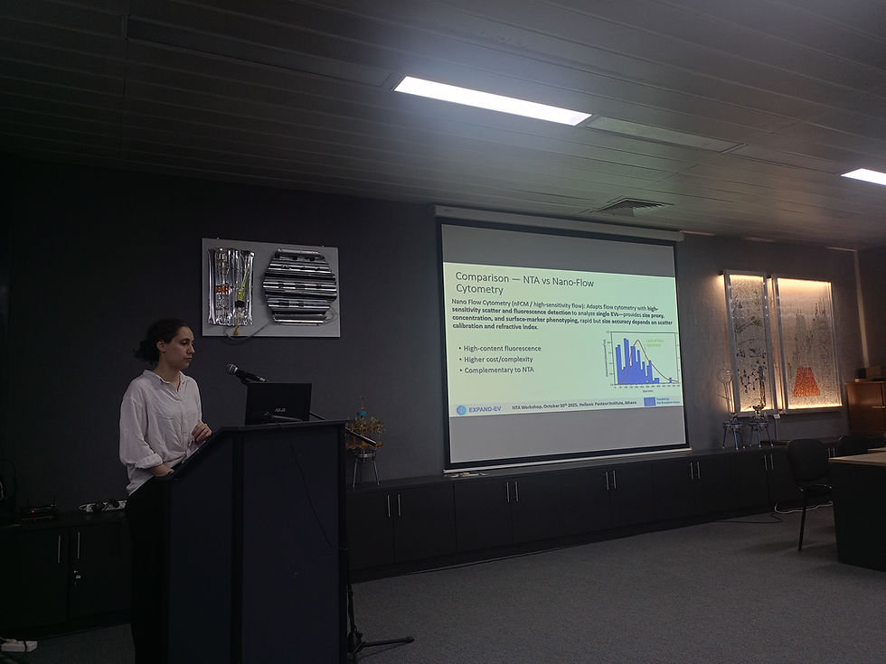 "Nanoparticle Tracking Analysis of EVs" Training course
