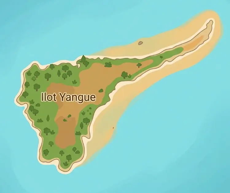 Îlot Yangue Seychellen