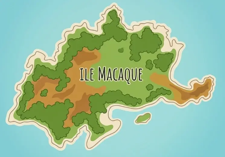 Île Macaque Seychellen
