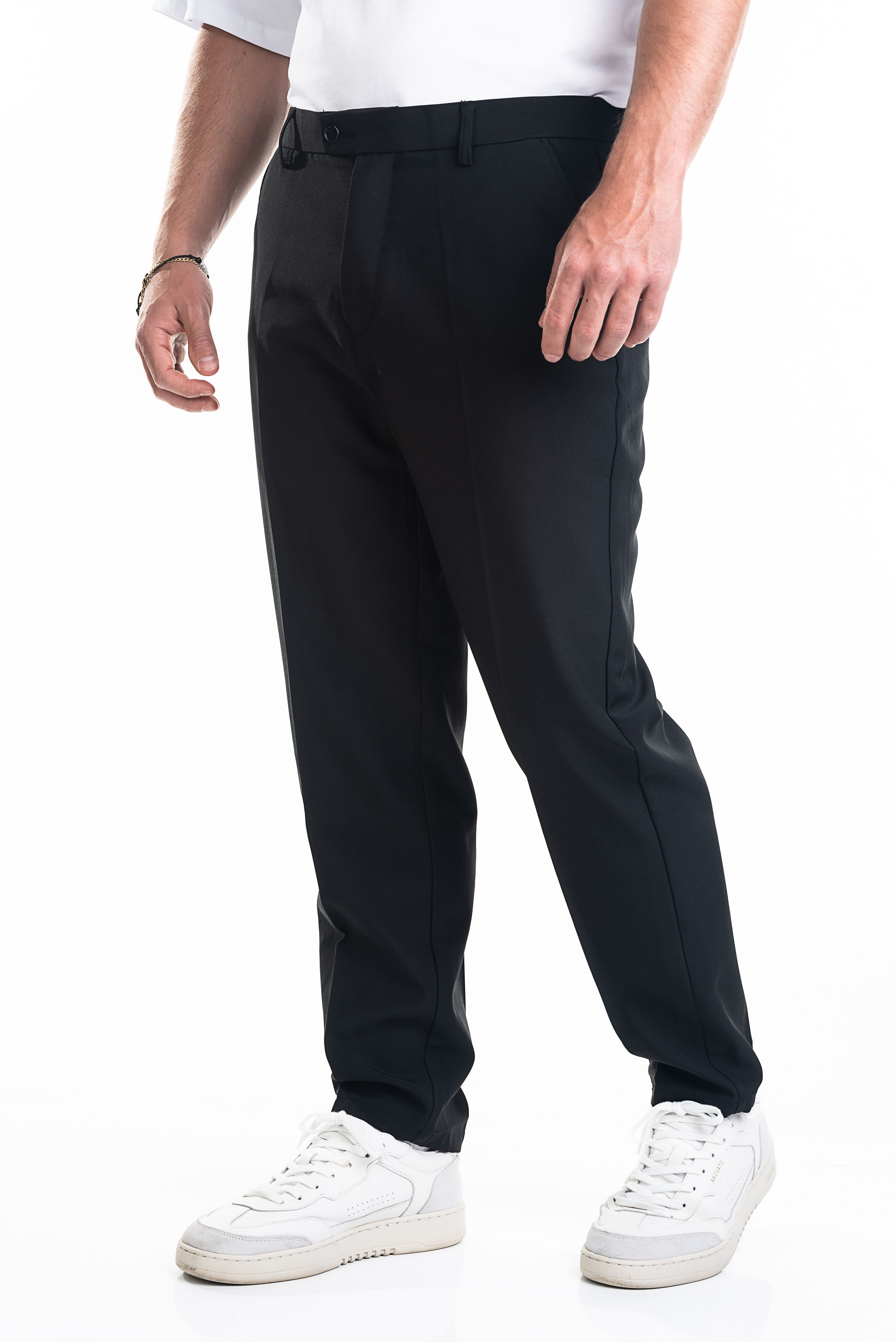 BUSINESS SUMMER PANTS BLCK LOCO