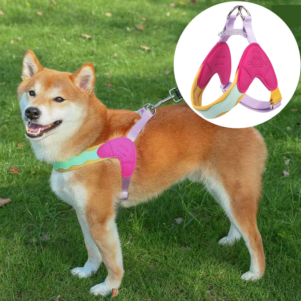 No Pull Y-shaped Dog Harness