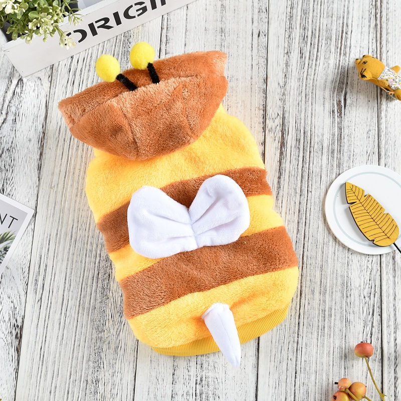 Yellow Bee Big Dog Costume