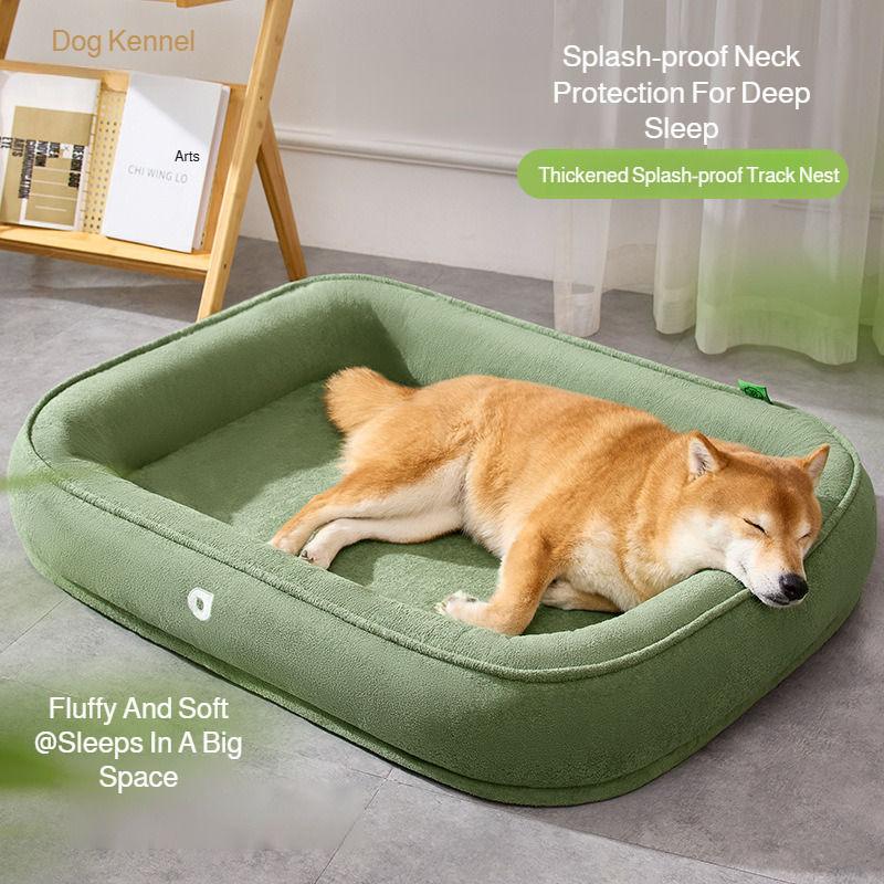 Double-Sided Dog Bed Large Extra Large Dog House Sofa Kennel Soft Fleece Pet Dog