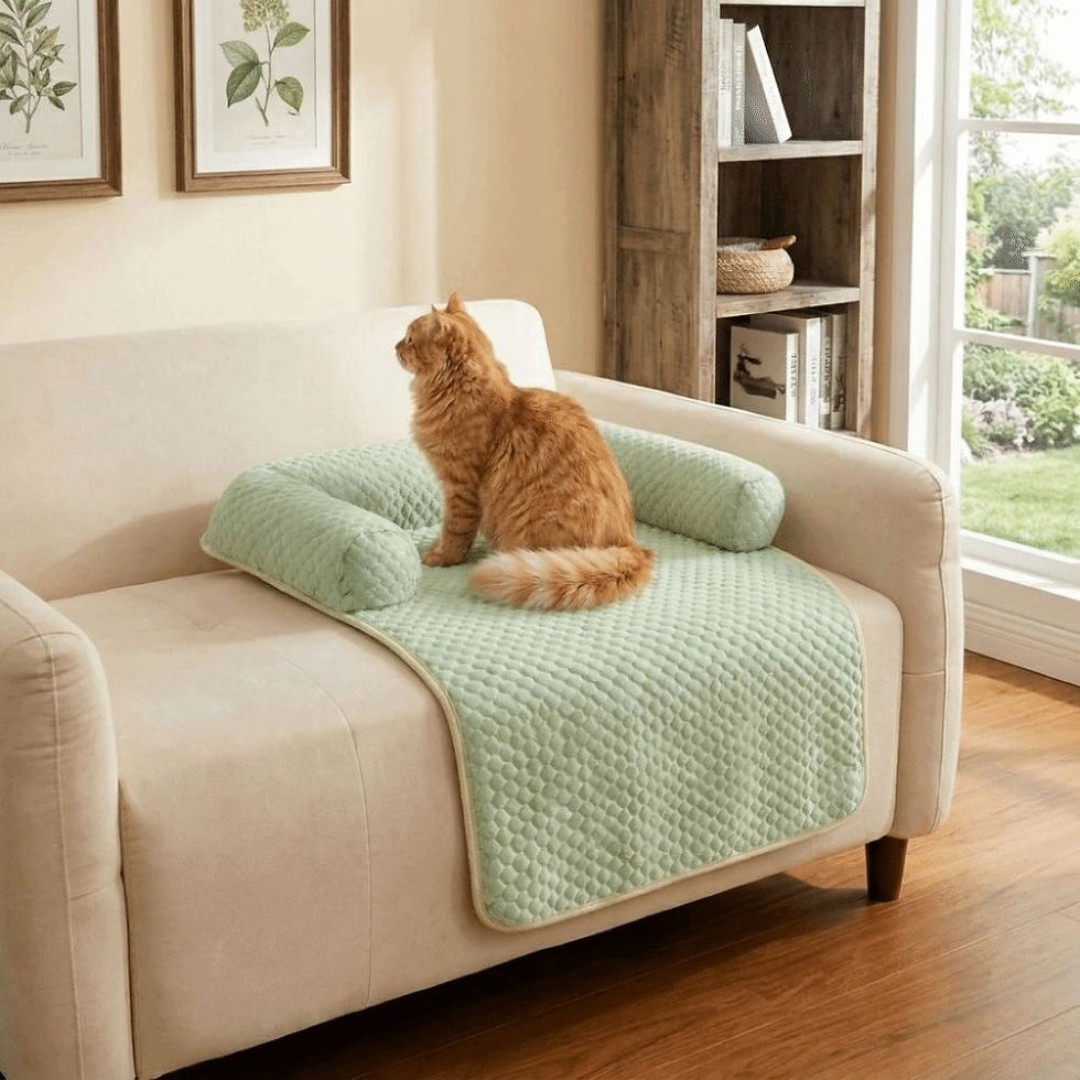Thumbnail: Pet Bed Mat Breathable Cooling Mat Non-Slip 