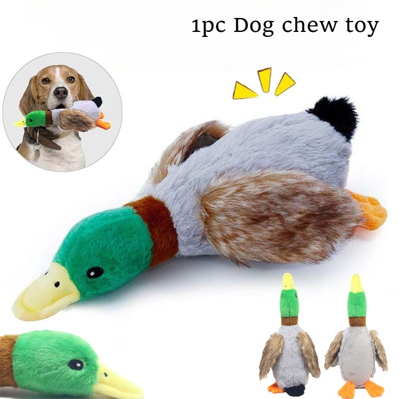 Dog Chew Toy Plush Duck Toy