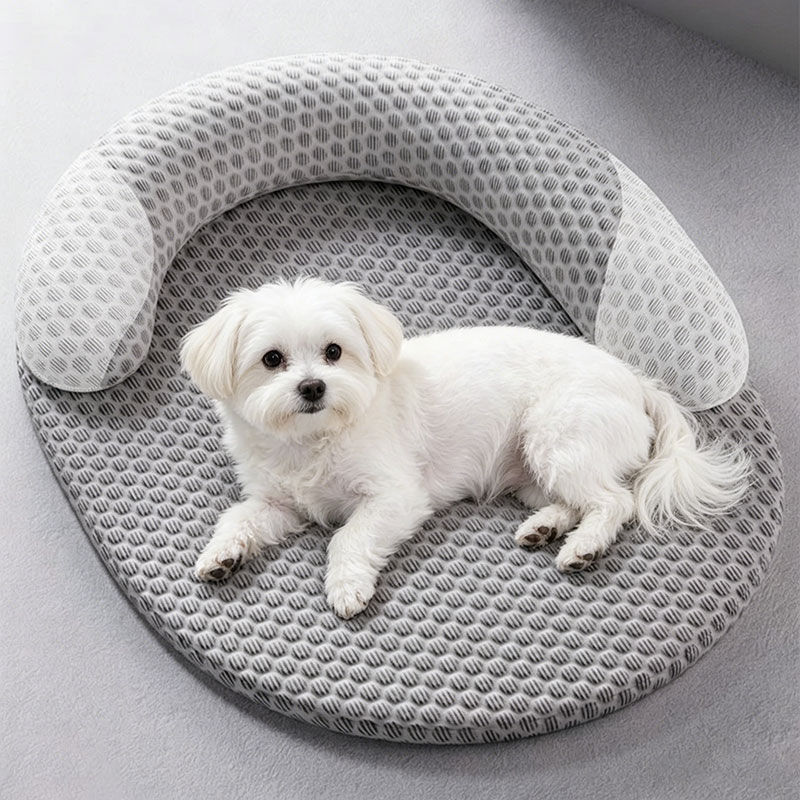 Summer Pet Cooling Mat Removable Washable Dog Bed Mat Cat Bed Dog Sleeping Mat S