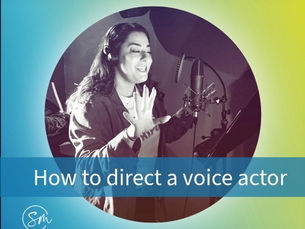 How to direct a voice actor