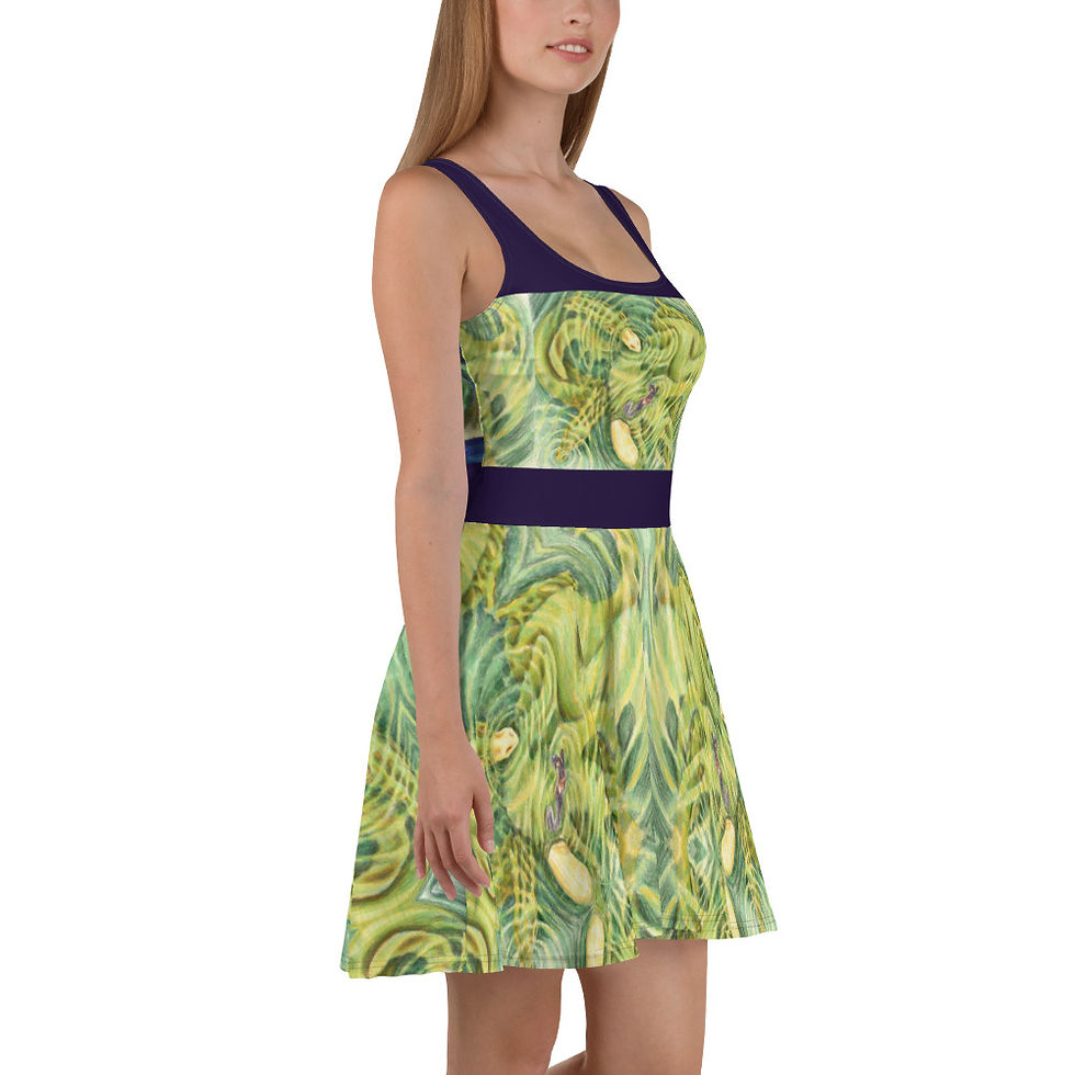 Thumbnail: Dress design of Kelpi's swimming in ocean