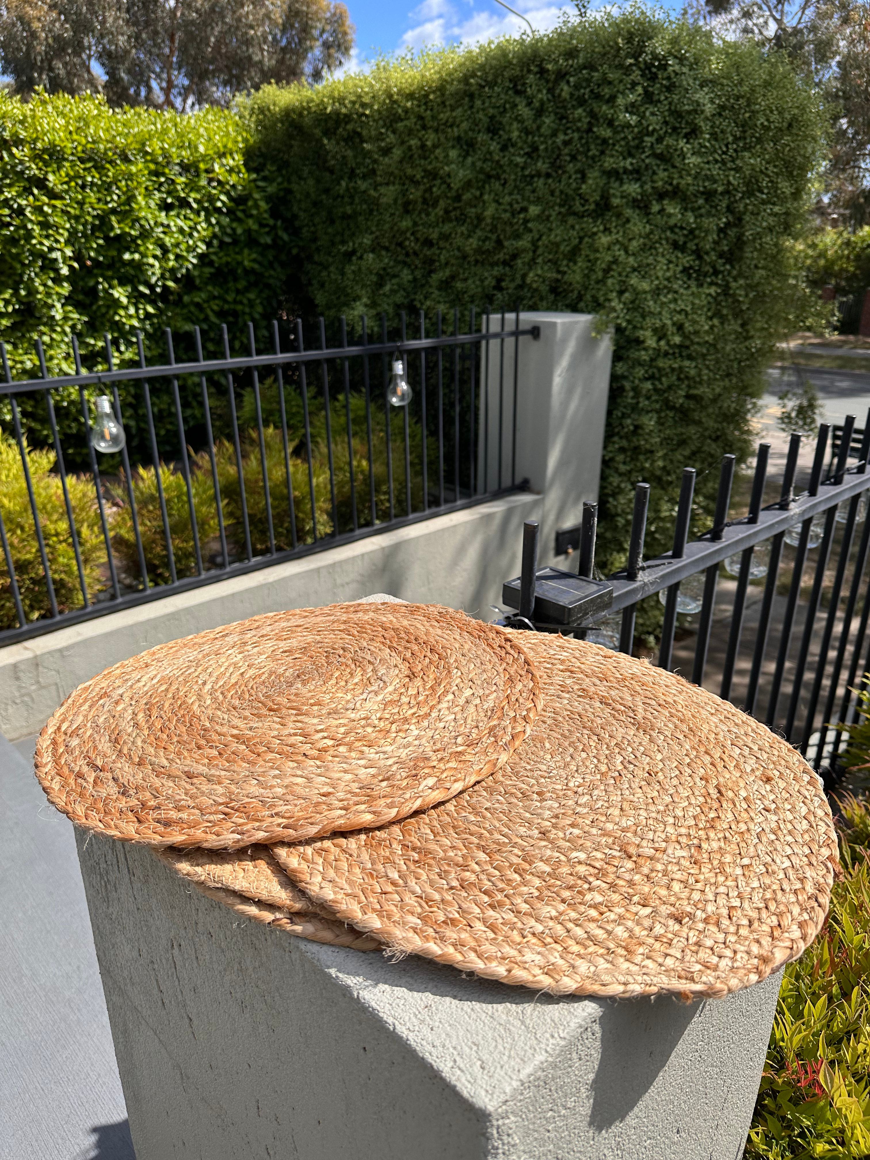 Jute Natural table mats