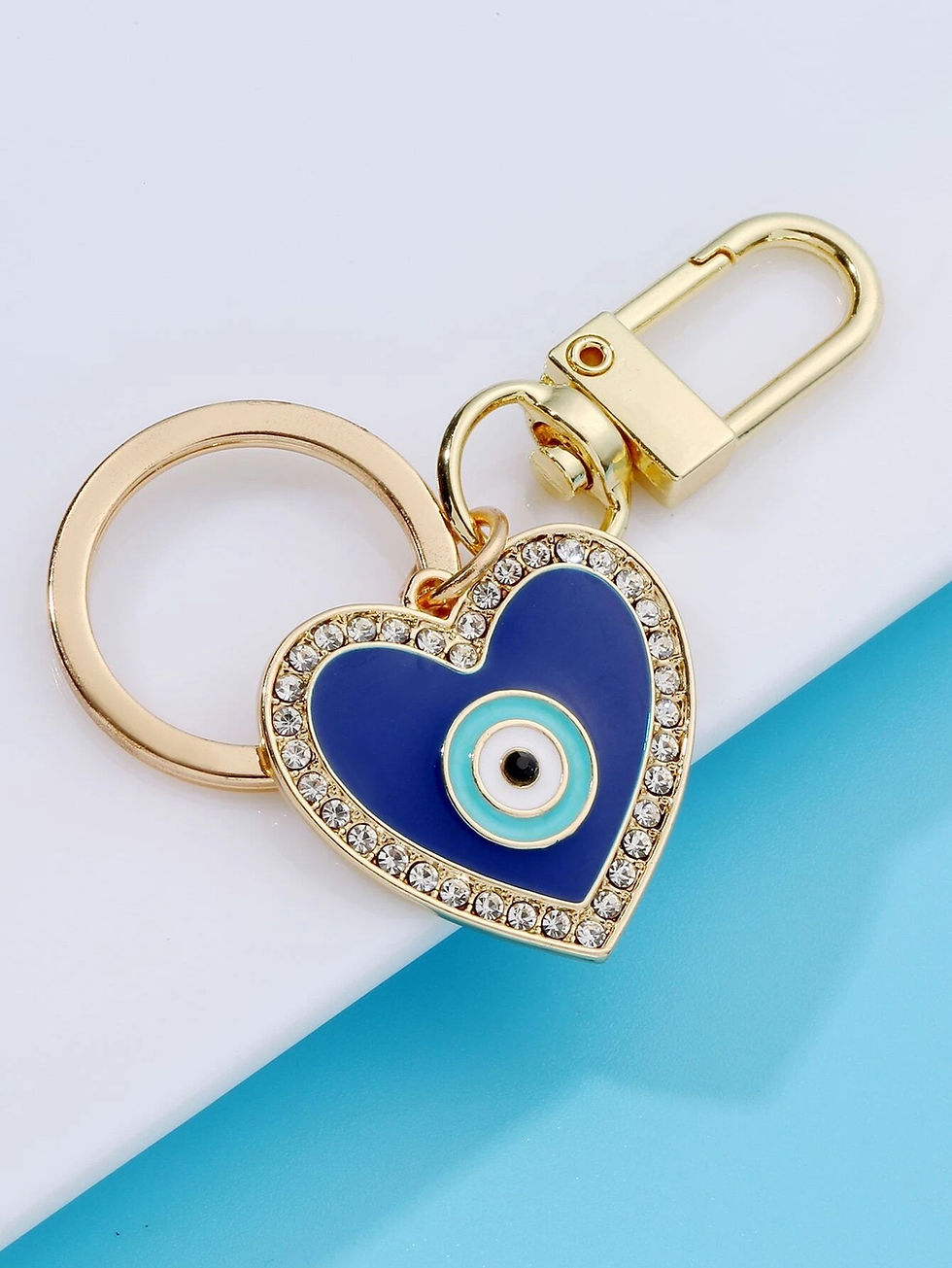 Thumbnail: Nazar Heart keychain
