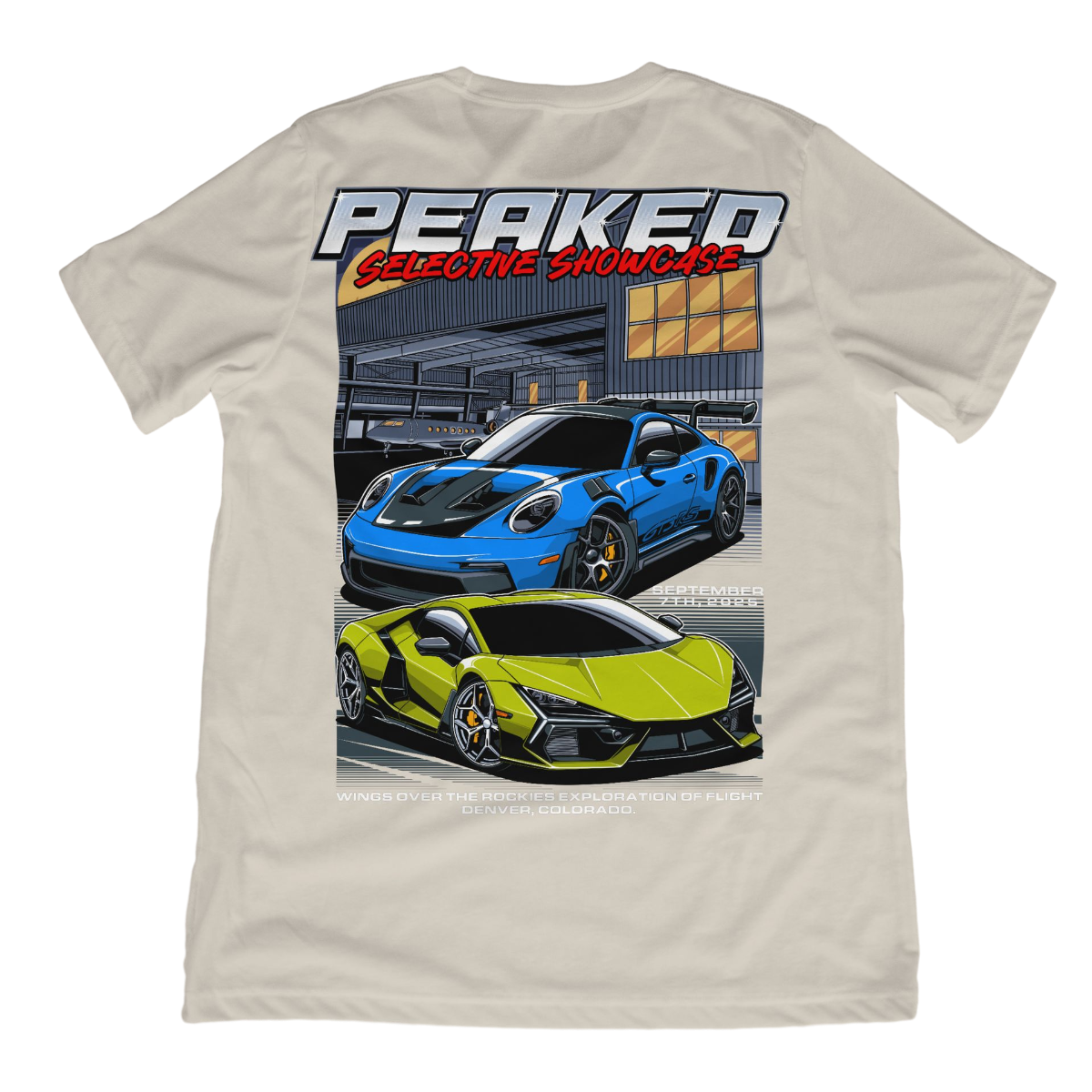 Peaked Selective Showcase 2025 Event Shirt