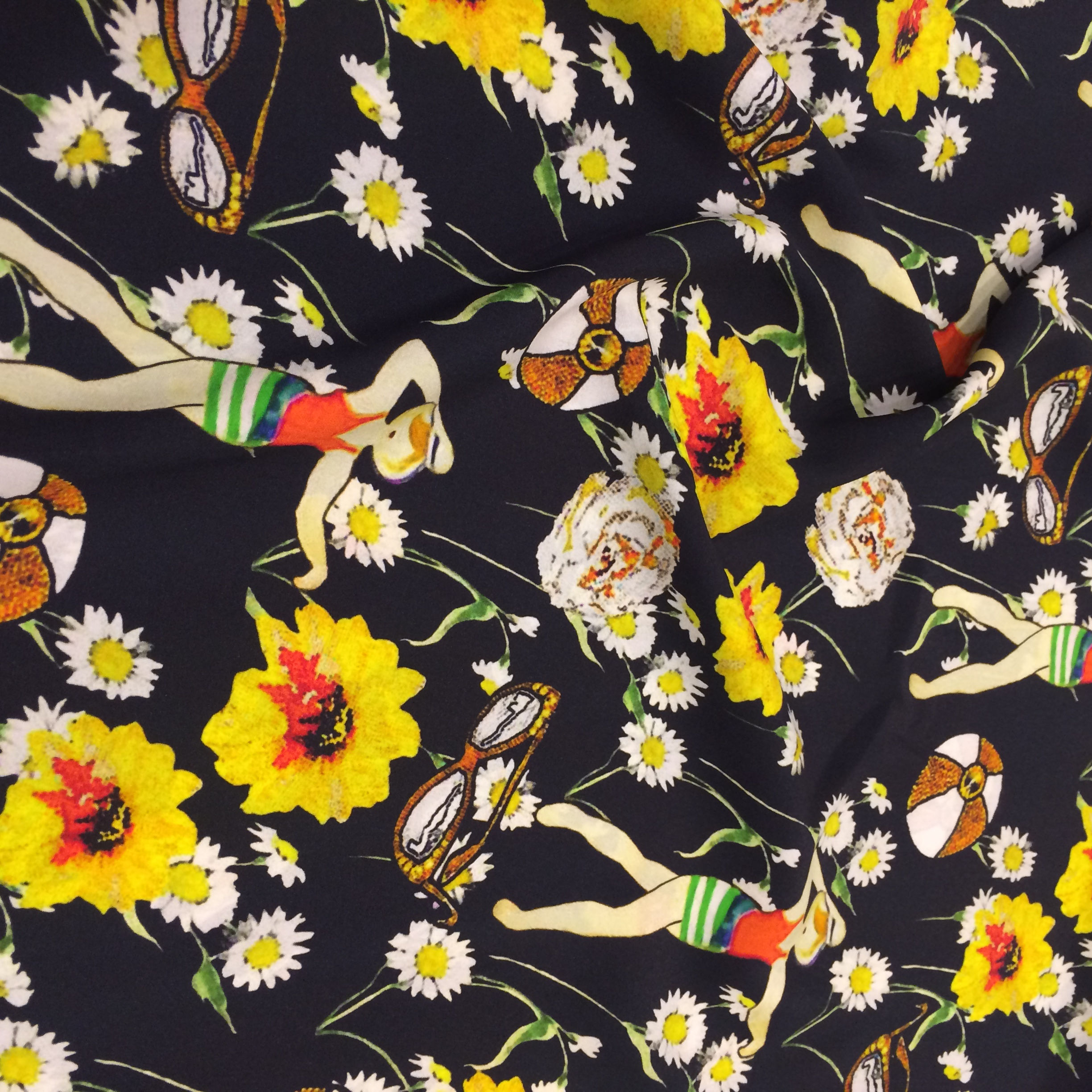 креп сатин D&G