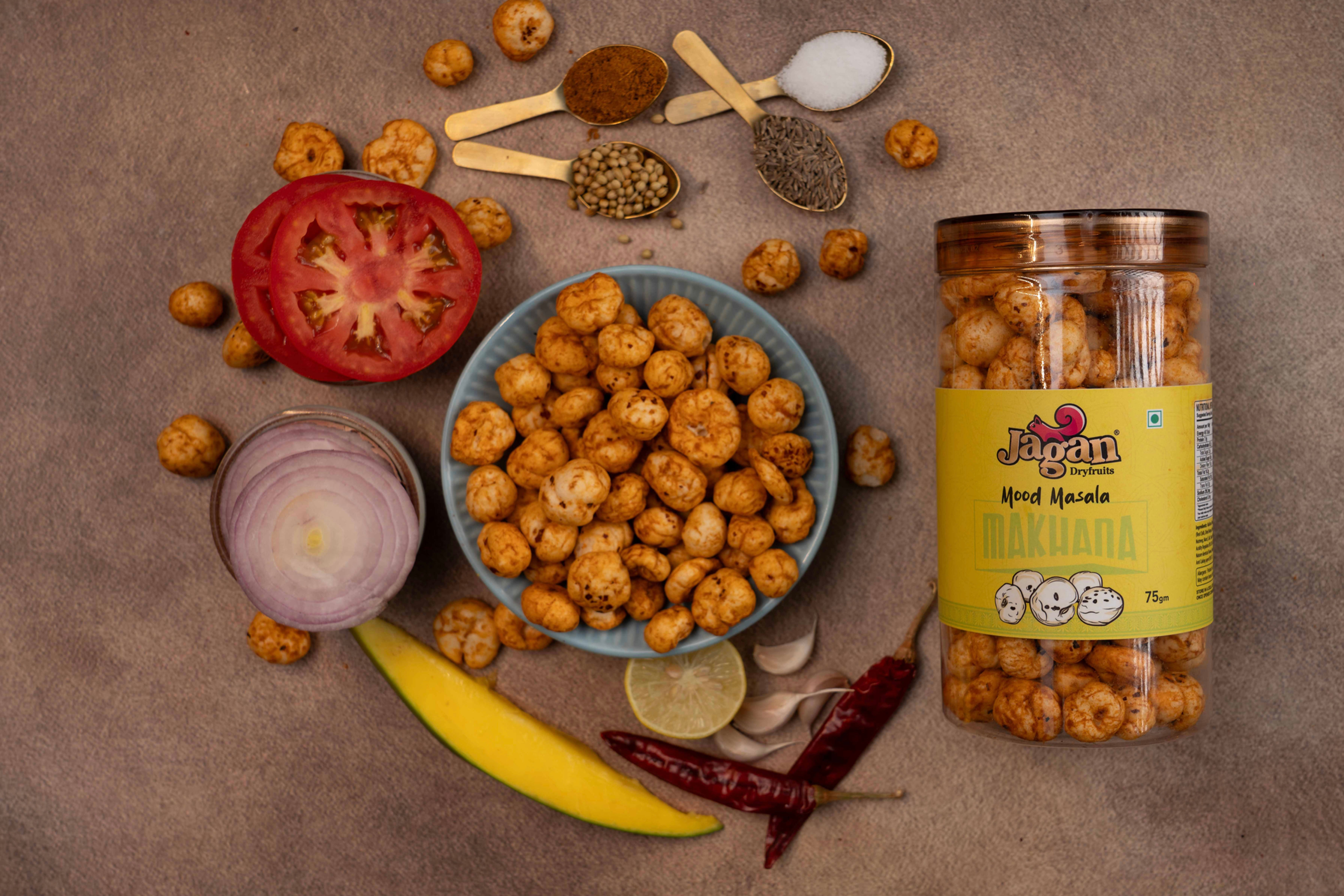 Flavoured Makhana 75g - Mood Masala