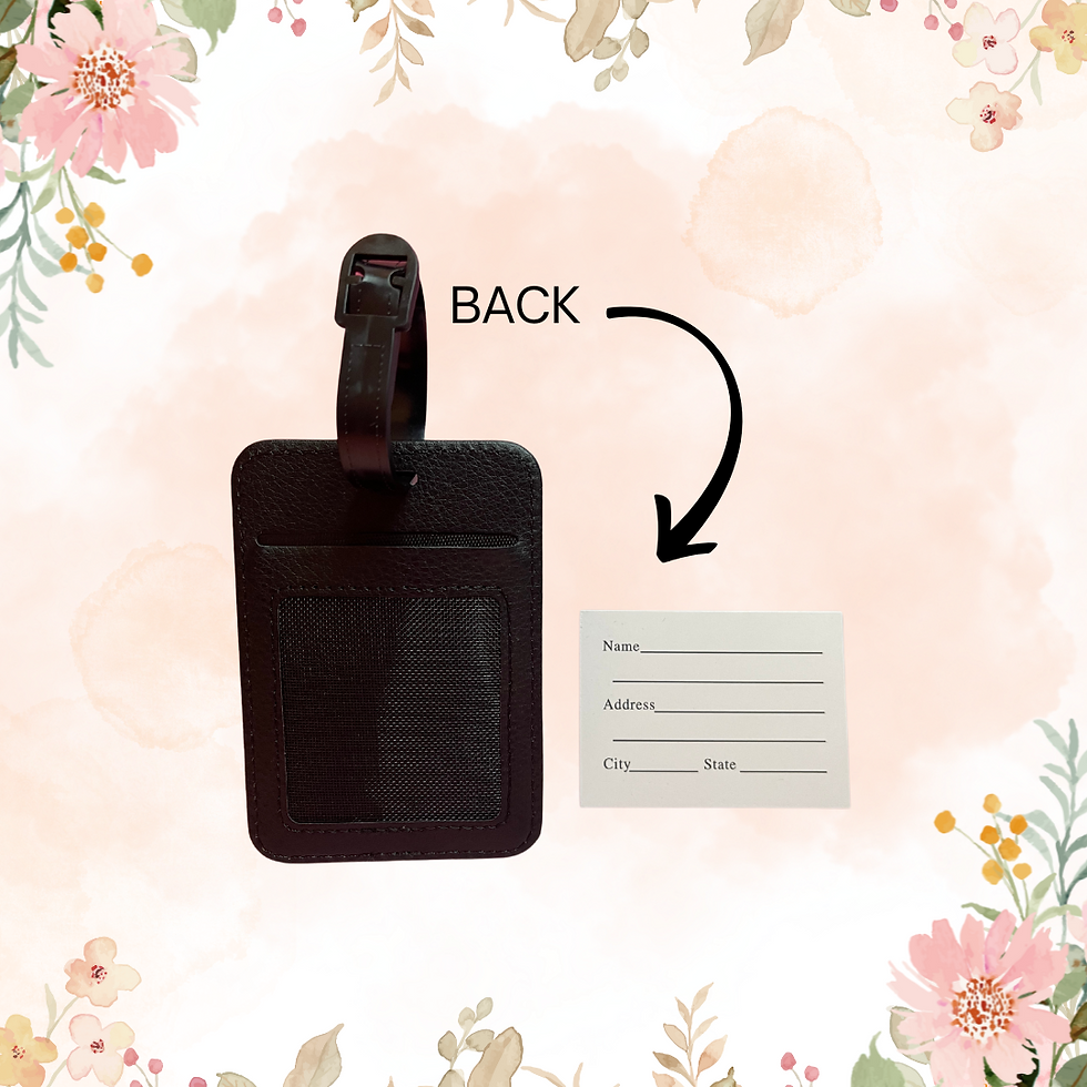 Thumbnail: have the day luggage tag