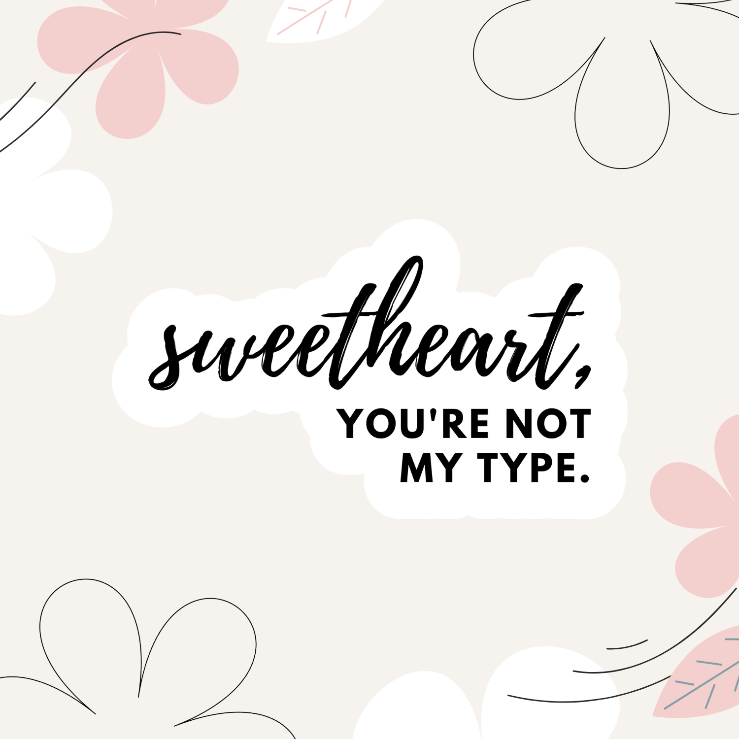 sweetheart sticker