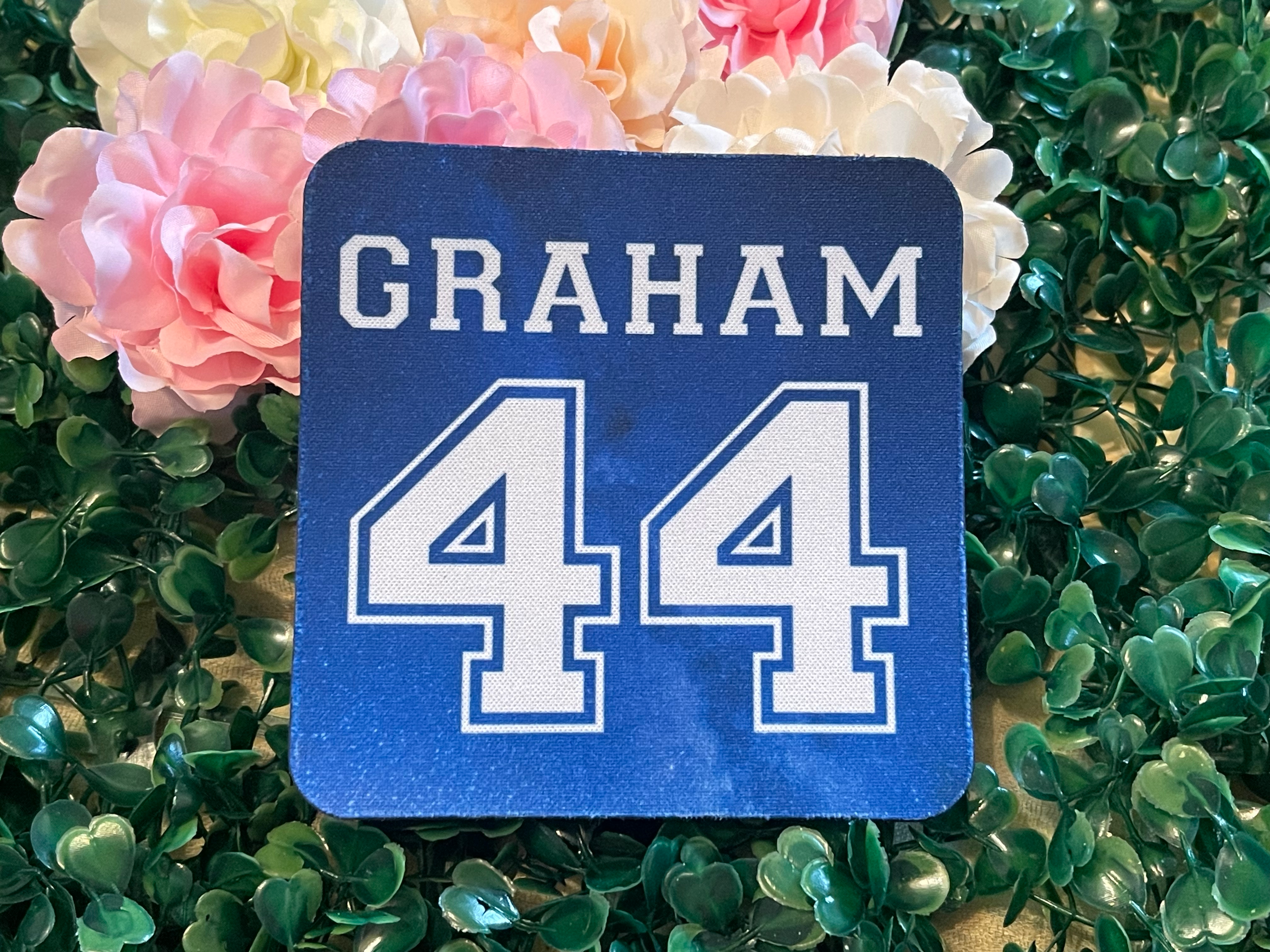 off campus jersey numbers (coaster)