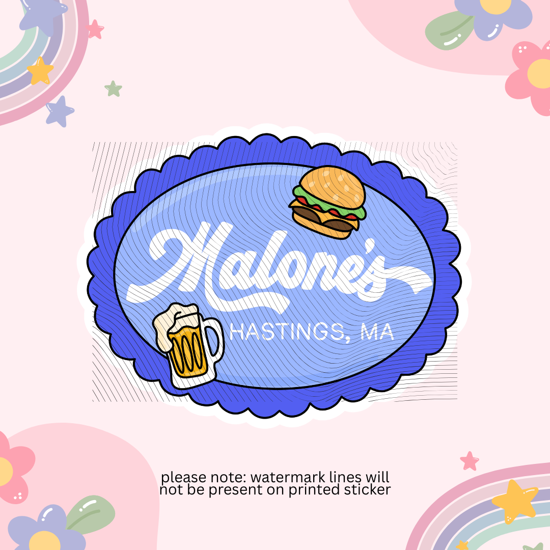 malone's (sticker)