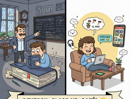 German Learning Practice: 15-min per day vs 4-hours once per week?