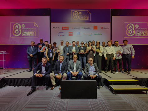 Os vencedores da Premiação do premio abiea