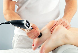 Shockwave therapy for plantar fasciitis pain
