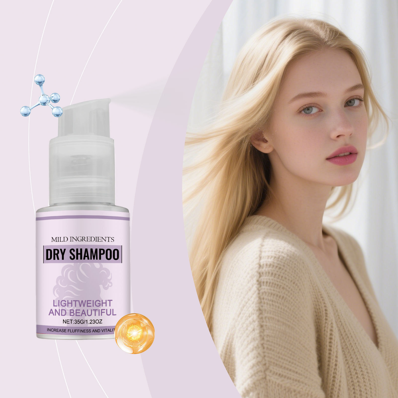 Dry Shampoo Spray Oil Control