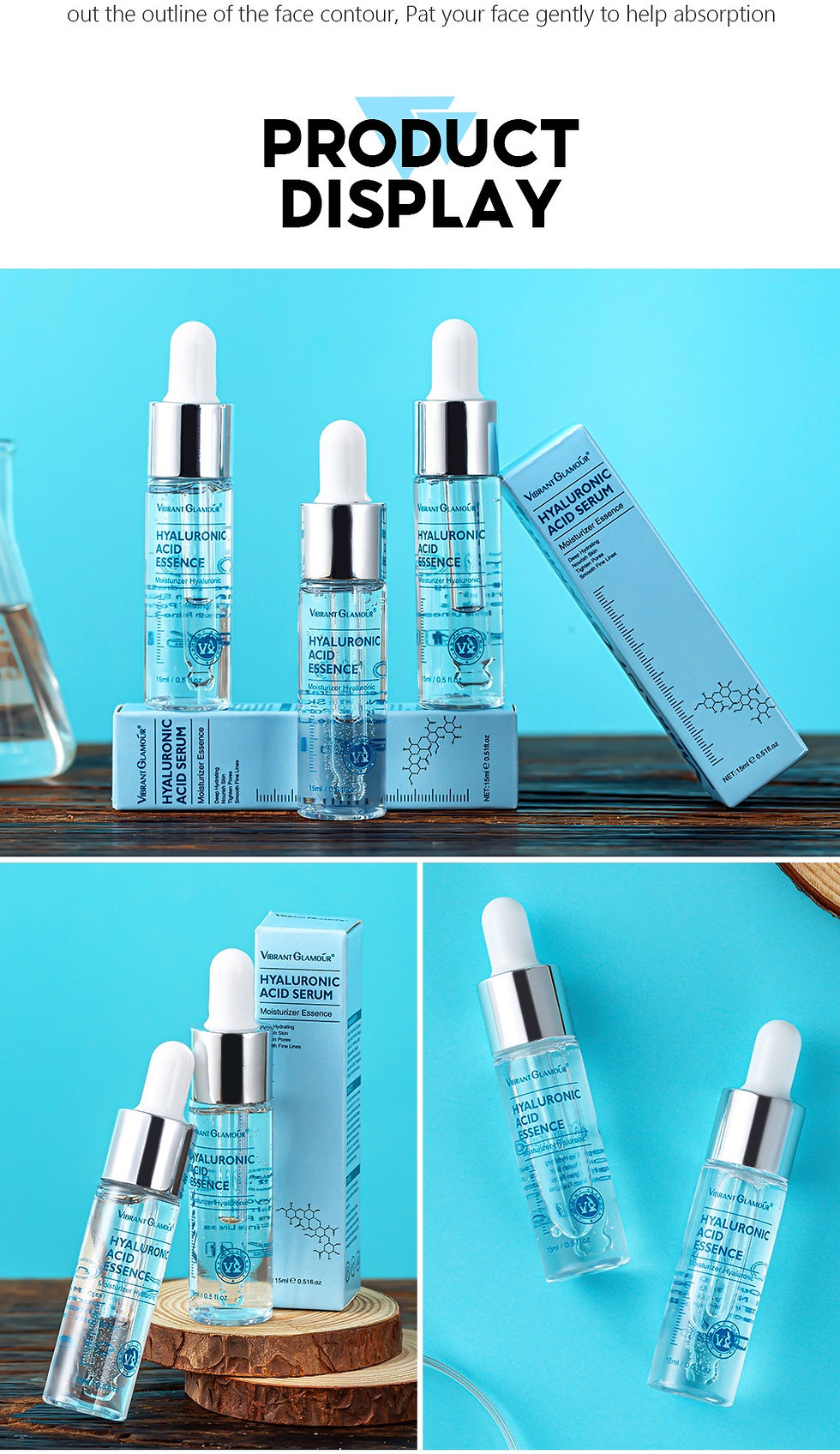 Thumbnail: VIBRANT GLAMOUR Hyaluronic Acid Face Serum  Skin Care