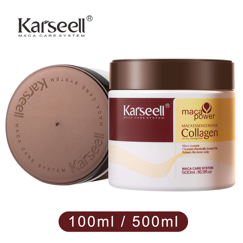 Karseell Collagen Hair Mask with Argan Oil - 500ml/100ml
