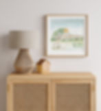 dessin protégé. Aquarelle de Charlotte Everard de Harzir