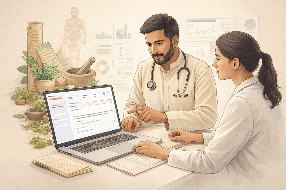 AyurCDS as education and research tool