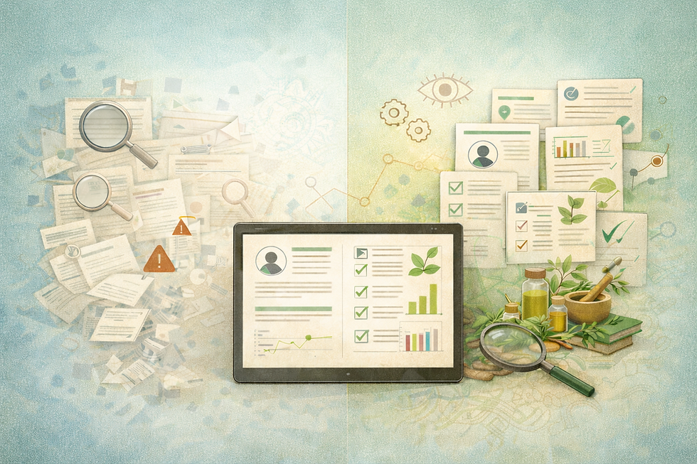 AyurCDS as an alternative for Pubmed / Googe Scholar for case reports