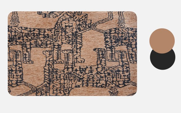Миниатюра: Декоративная подушка CASTLE BROWN, 45*45см