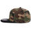 Thumbnail: HATLANDER Camouflage Snapback Polyester Cap Blank Flat Camo Baseball Cap With No