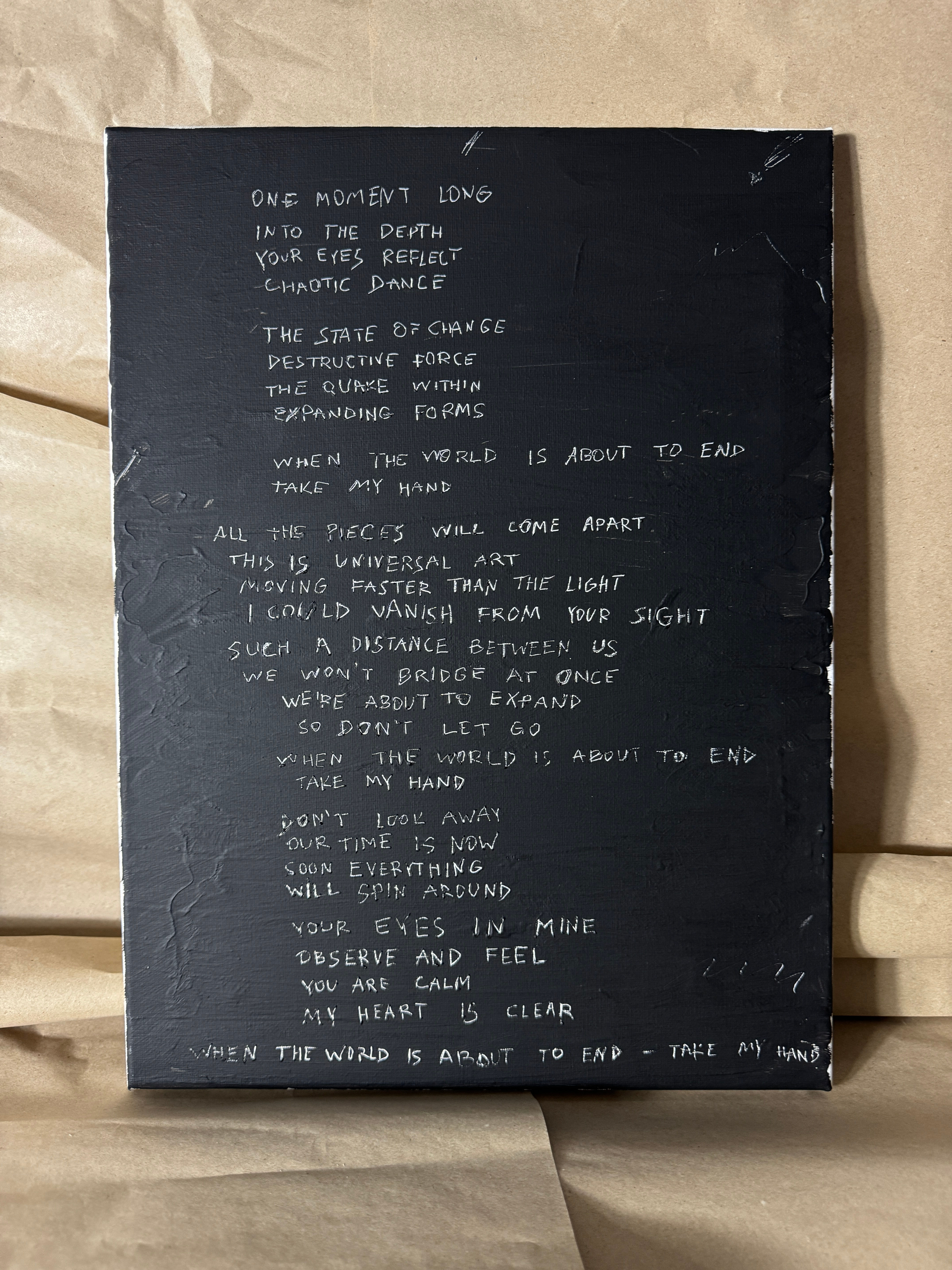 painting: Take my hand