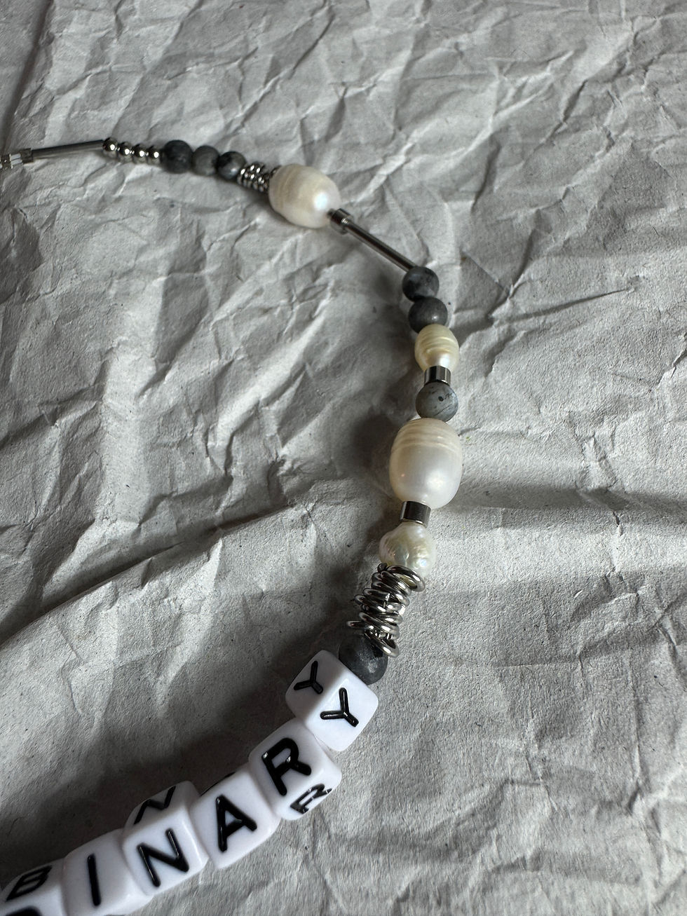 Thumbnail: Necklace: future is nonbinary