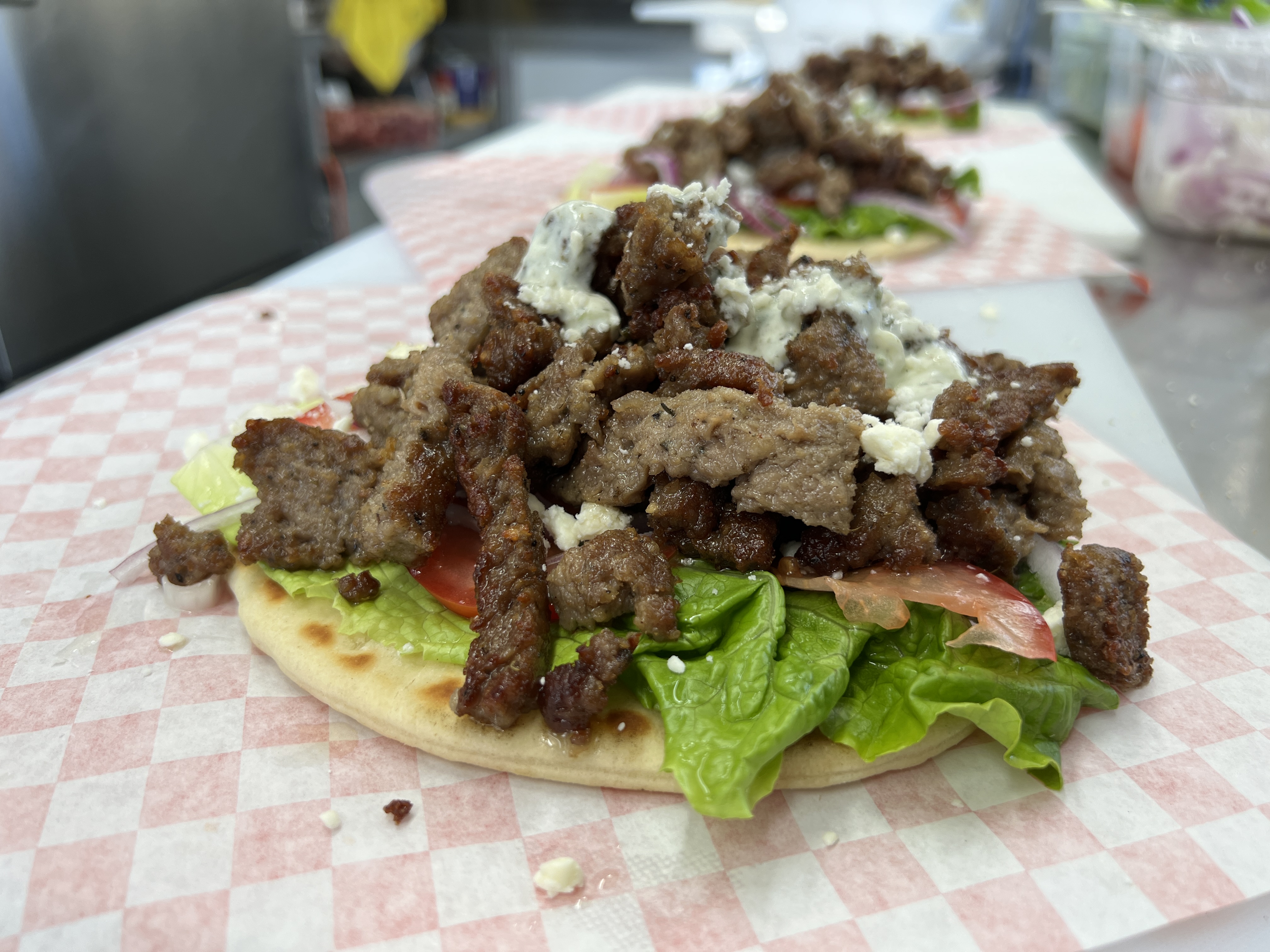 Arranged Food and Objects