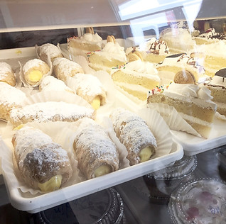 Display of pastries