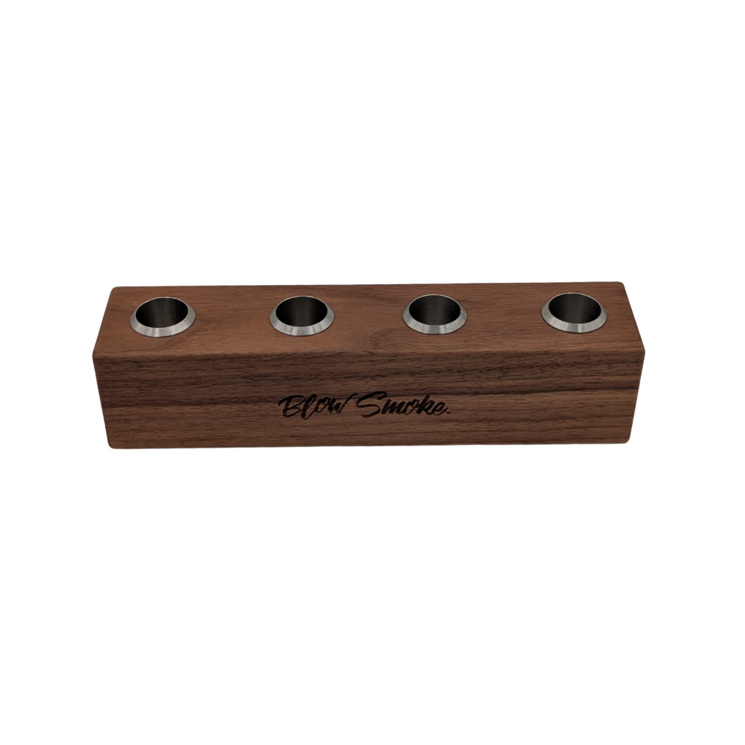 BS HOME BASE (BONG BOWL HOLDER) - FOUR PORT (18.8mm)
