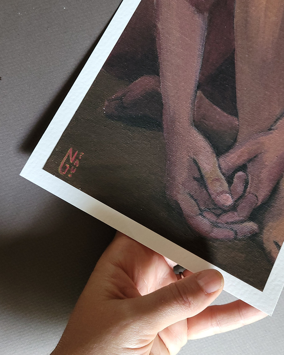 Miniature : Etude en trois temps - brun