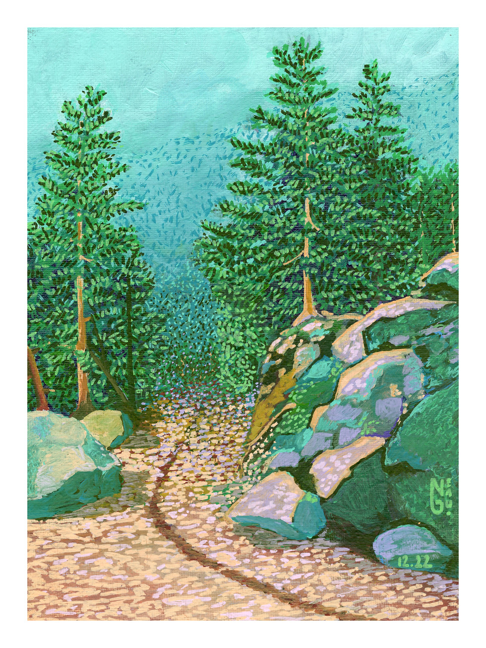 Miniature : Chemin de montagne
