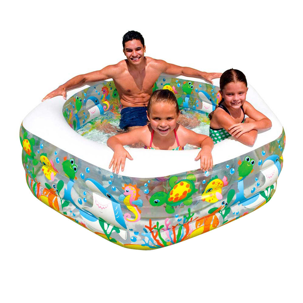 Մեծ փչվող լողավազան ձկնիկներով “INTEX”