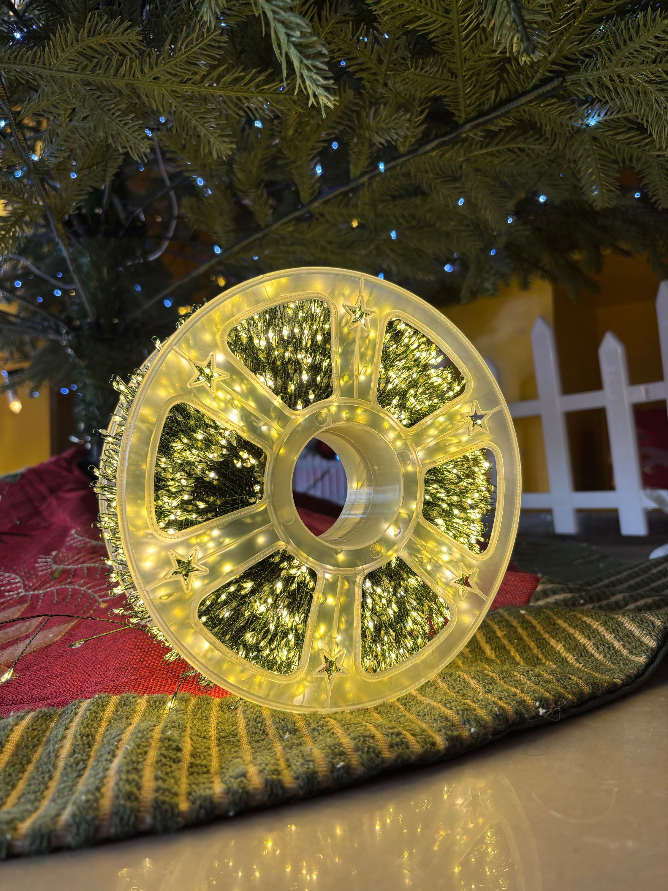 Տոնածառի լույս 3000 լամպ 100 մետր